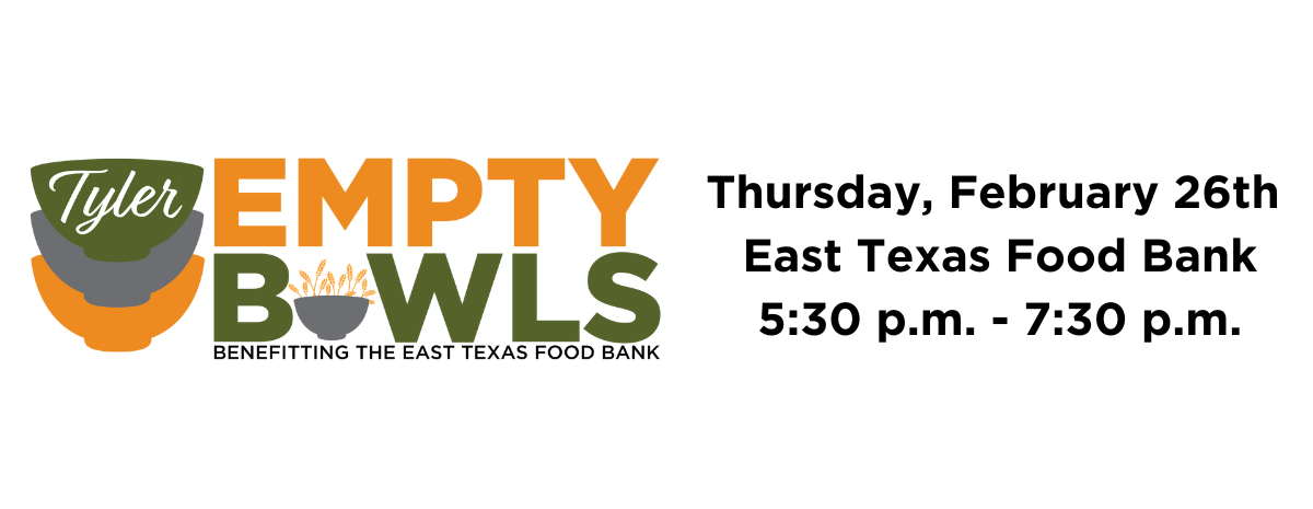 Empty Bowls Tyler 2026